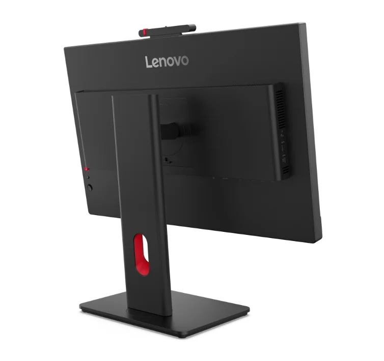 Монитор Lenovo ThinkVision T27QD-4v 27" IPS QHD 120Hz, IR уеб камера, USB-C, HDMI, DP