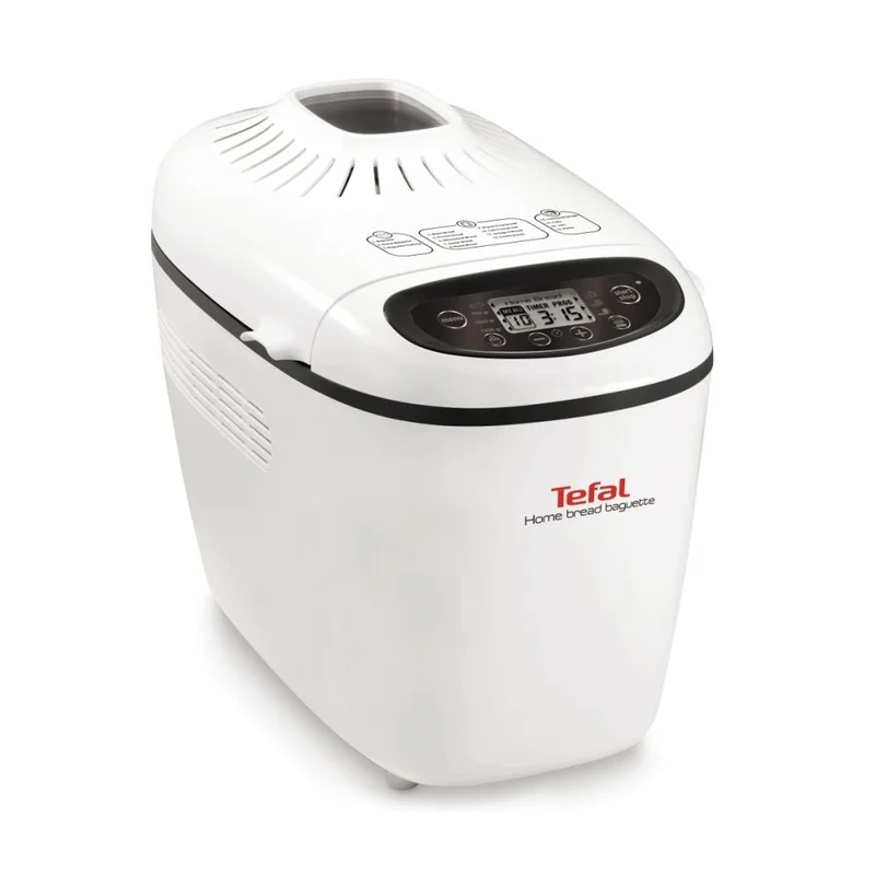 Tefal PF610138, Home Bread Baguette, Bread Maker, 1600W, 1500 g, 16 Programs, white