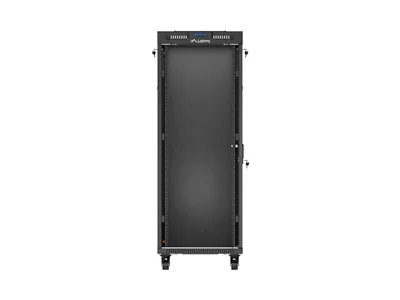 Lanberg rack cabinet 19" free-standing 32U/600X1000 (FLAT PACK) with glass door LCD black