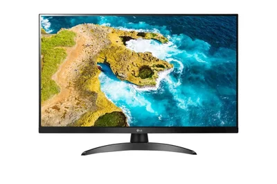 Монитор LG 27TQ615S-PZ 27" IPS Full HD (1920x1080), Smart webOS, DVB-T2/C/S2 тунер, черен