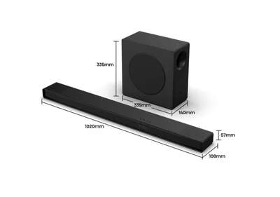 Hisense AX3120Q ,3.1.2 Ch., 440W, BT, Dolby Atmos, Black