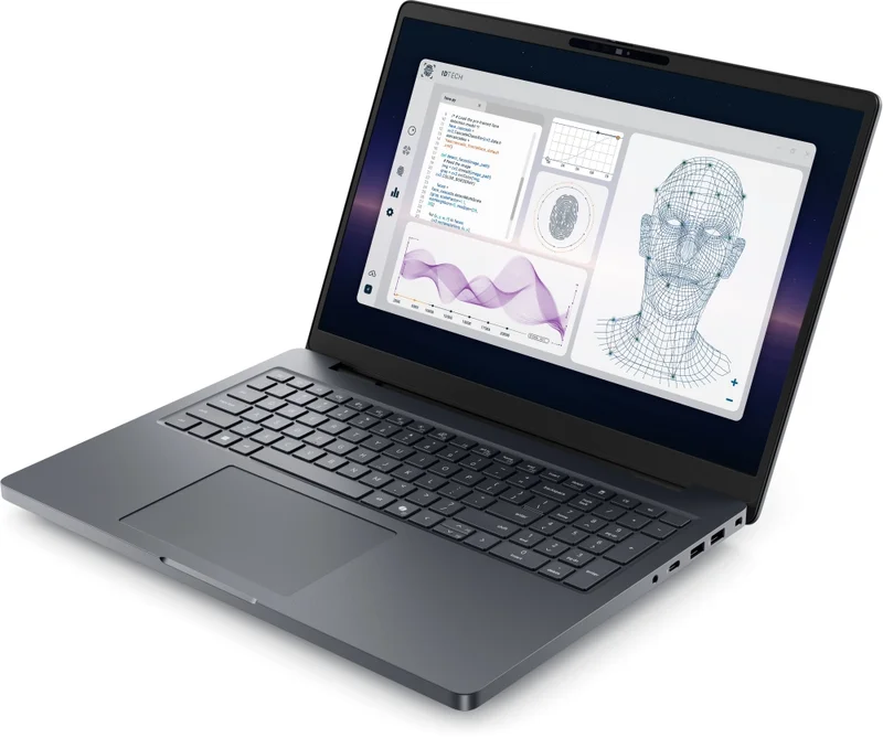 Dell Pro Max 16 Plus MB16250, Intel Ultra 7 265HX (13TOPS NPU, 20 cores, up to 5.30 GHz), 16.0" FHD+(1920x1200) VRR 120Hz, 500nits, 32GB: 2x16GB 6400 MTs DDR5, 1TB SSD, NVIDIA RTX PRO 3000 12GB GDDR7, 8MP HDR + IR Cam, and Mic, Wi-Fi 7, FPR, Backlit