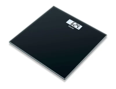 Електронен кантар Beurer GS 10, стъкло, 180 кг, черен