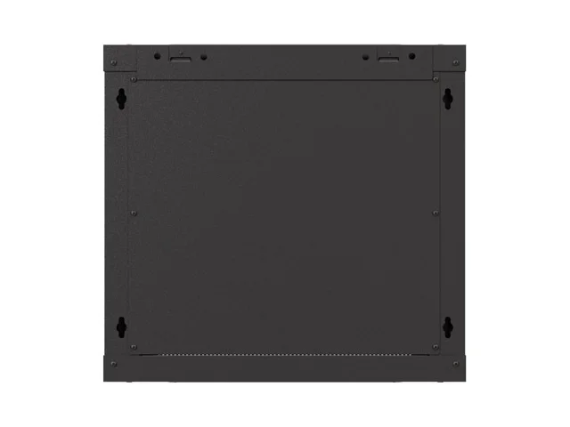 Lanberg rack cabinet 19" wall-mount 9U/540x350 (flat pack) with glass door black