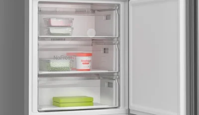 Bosch KGN49OCAF SER4, FS fridge-freezer, Total No Frost, A,  203/70/66.7cm, 440l(311+129), Super silent: 29dB, VitaFresh, Anthracite steel