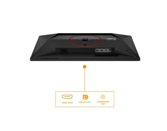 AOC 25G4ZR, 24.5" Fast IPS WLED, 1920x1080@260Hz (OC, Native 240Hz), 1ms GtG, 0.5ms MPRT, 300cd m/2, 1000:1, 80M:1 DCR, Adaptive Sync, FlickerFree, Anti Blue Light, Tilt, Height Adjust, Pivot, Swivel, 2xHDMI, DP