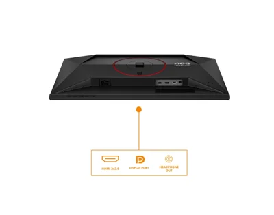 AOC 25G4ZR, 24.5" Fast IPS WLED, 1920x1080@260Hz (OC, Native 240Hz), 1ms GtG, 0.5ms MPRT, 300cd m/2, 1000:1, 80M:1 DCR, Adaptive Sync, FlickerFree, Anti Blue Light, Tilt, Height Adjust, Pivot, Swivel, 2xHDMI, DP