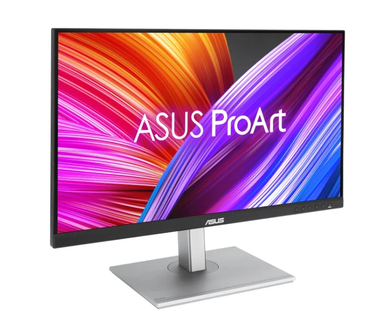 Asus ProArt Display PA278CGV Professional Monitor 27 ", IPS, QHD (2560 x 1440), 144 Hz, USB-C PD 90W, VESA DisplayHDR 400, FreeSync Premium, Ergonomic Stand, Green Sustainability,Black +Silver