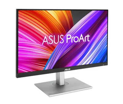 Asus ProArt Display PA278CGV Professional Monitor 27 ", IPS, QHD (2560 x 1440), 144 Hz, USB-C PD 90W, VESA DisplayHDR 400, FreeSync Premium, Ergonomic Stand, Green Sustainability,Black +Silver