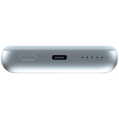 Външна батерия Verbatim MCP-10BE 10000 mAh, USB-C PD 20W, магнитно безжично зареждане 15W, синя