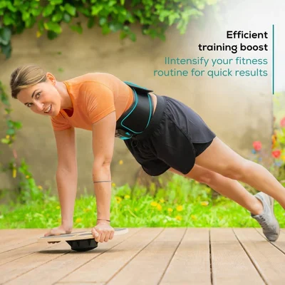 Beurer Antelope Corefit I,  Effective abdominal EMS training of the central and lateral abdominal muscles; Electrodes: 2x frontal & 2x lateral abdominal muscles; 9 training programmes (20 - 30 min.); adjustable intensity /0-40/; abdominal circumferences