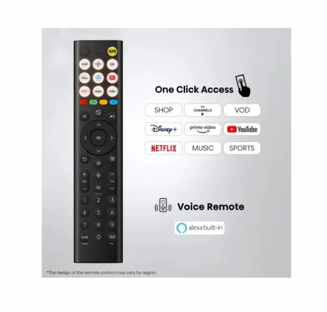 Телевизор Hisense E8S 50" ULED 4K UHD 144Hz Quantum Dot Dolby Vision Smart TV черен
