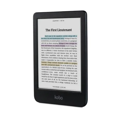 Електронен четец Kobo Clara Colour 6" E Ink Kaleido 3, 16GB, ComfortLight PRO, IPX8, Wi-Fi, USB-C, Черен