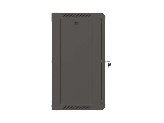 Lanberg Rack Cabinet, 19" wall-mount 12U/540x350 (flat pack) with glass door, Black
