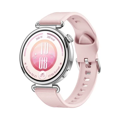 Смарт часовник HUAWEI – Watch GT 7 Konsu-B39F, 1.32" дисплей, HarmonyOS 6.1, розова каишка