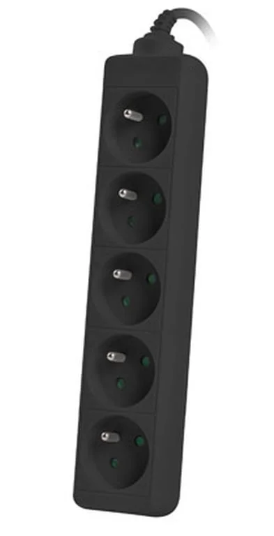Lanberg power strip 1m, 5 sockets, for UPS system