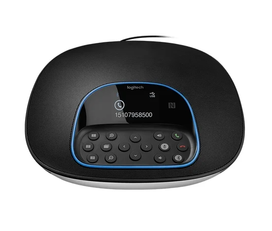 Logitech ConferenceCam Group, Full HD, Up To 14 Seats, Remote Control, HD Zoom, Autofocus, Black