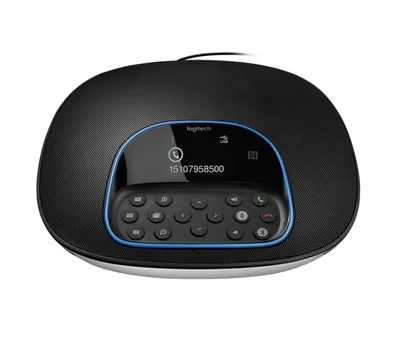 Logitech ConferenceCam Group, Full HD, Up To 14 Seats, Remote Control, HD Zoom, Autofocus, Black