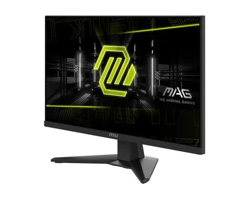 MSI MAG 244F Gaming Monitor, 23.8", 0.5ms, 200Hz Rapid IPS, 1920x1080, AMD FreeSync Premium, AI Vision, Console Mode, HDR Ready, 300nits AG, 1.07B, 1000:1, 100M:1, DP(1.2a), HDMI(2.0b), Headphone out, Tilt, VESA 100, Black, 2.9kg