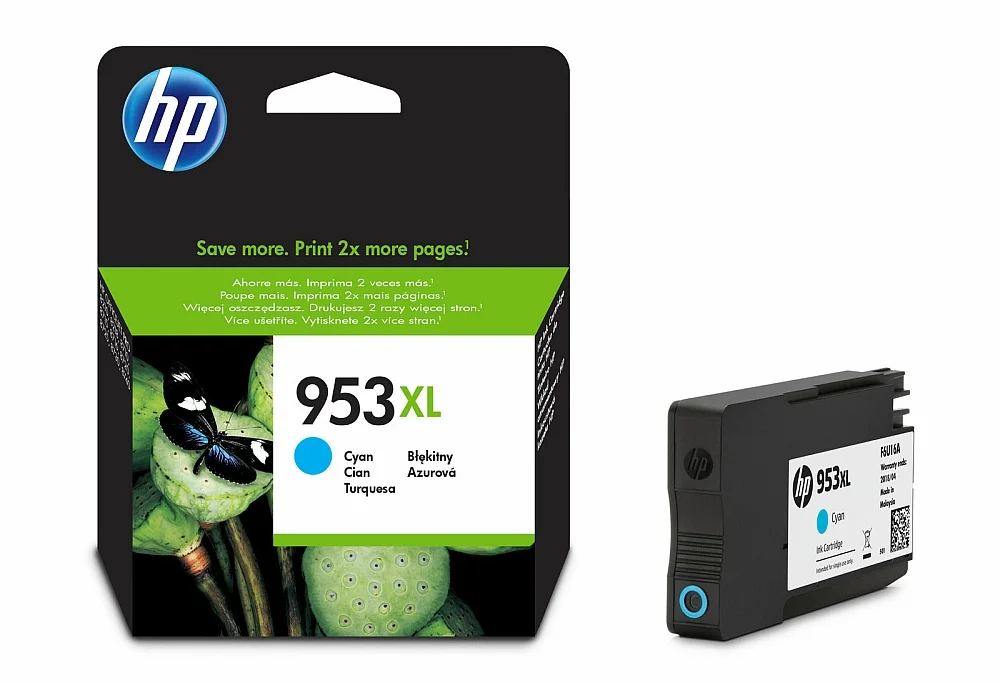 Мастило HP 953XL Cyan свръхвисок капацитет