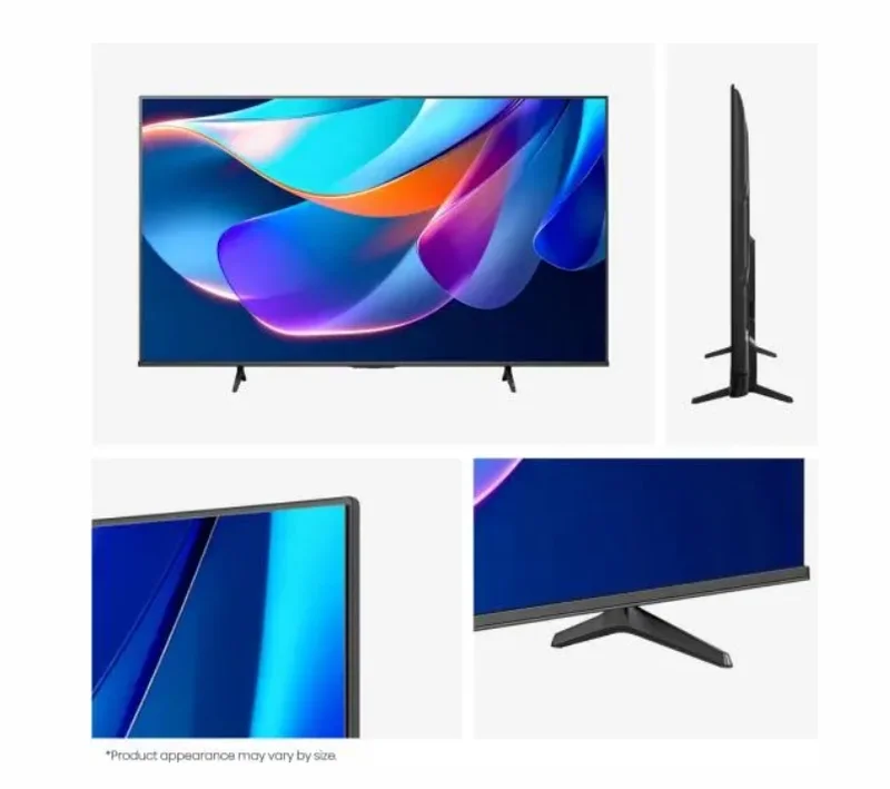 Hisense 50" A6S, 4K Ultra HD 3840x2160, DLED, DFA, Precision Colour, HDR 10+, HLG, Dolby Vision,Light sensor, Smart TV, WiFi, BT, AnyView Cast, Gaming Mode, 1xHDMI2 eArc, 3xHDMI, 2xUSB, LAN, CI+, DVB-T2/C/S2, Black