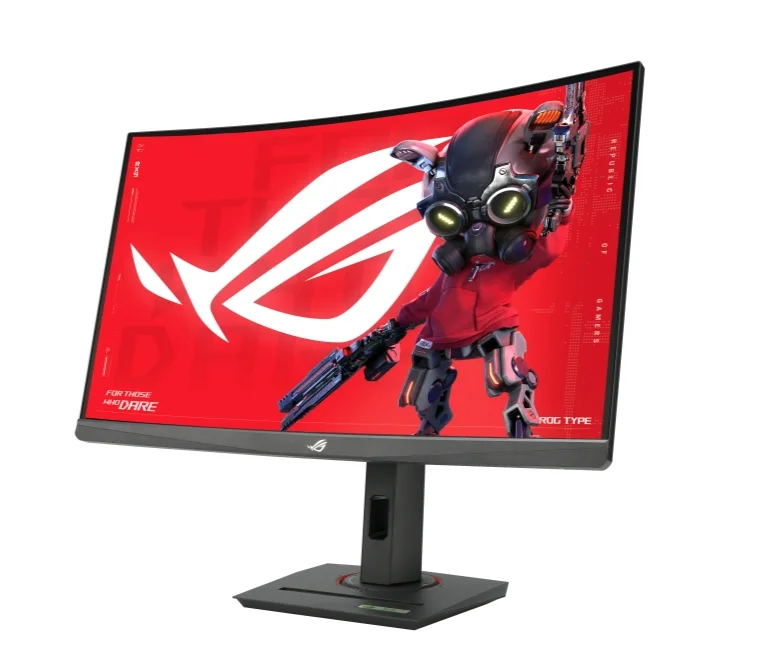 Asus ROG Strix XG27WCMS Gaming Monitor ,27" 2K (2560x1440), Curved, 280Hz (Overclock), 1ms (GTG), Extreme Low Motion Blur Sync, USB Type-C, FreeSync Premium, DisplayWidget Center, tripod socket, HDR, USB Type-C, Black