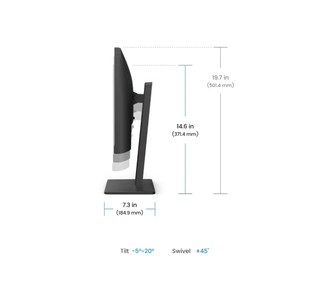 BenQ BL2486TC LED MONITOR BL2486TC BLACK
