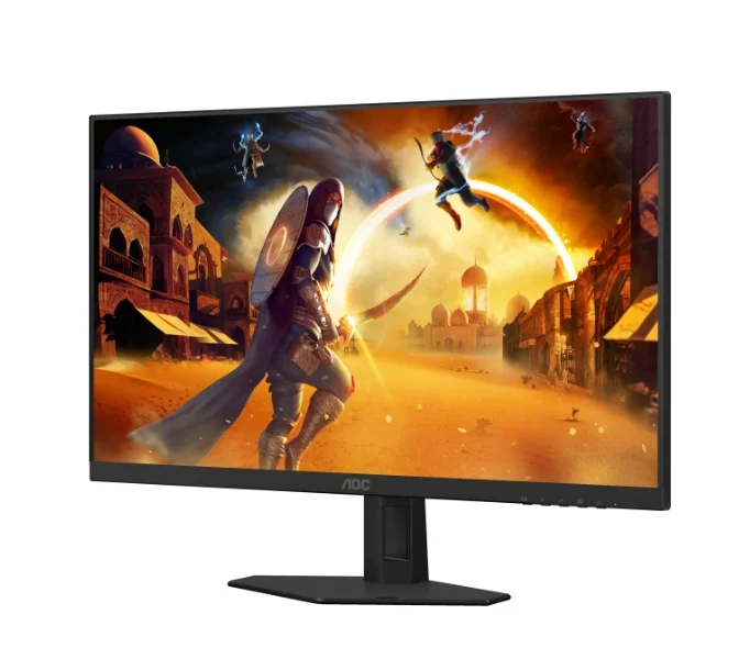 AOC 24G4ZR, 23.8" Fast IPS WLED, 1920x1080@260Hz (OC, Native 240Hz), 1ms GtG, 0.3ms MPRT, 300cd m/2, 1000:1, Adaptive Sync, FlickerFree, Anti Blue Light, Tilt, Height Adjust, Pivot, Swivel, 2xHDMI, DP