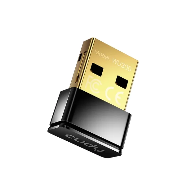 Cudy WU300 Wi-Fi 6 Nano USB Adapter, Mini Size, 286Mbps at 2.4GHz, USB 2.0