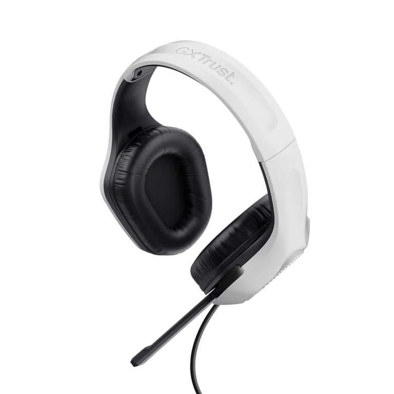 Геймърски слушалки TRUST GXT415 Zirox, бял