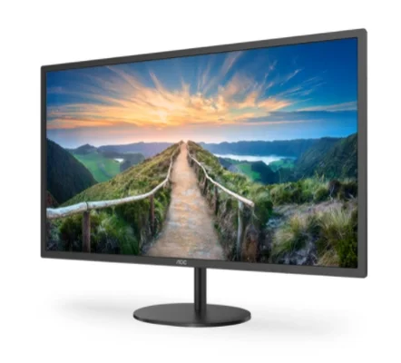 AOC Q32V4, 31.5" IPS WLED, 2560x1440@75Hz, 4ms GTG, 250cd/m2, 1000:1, 20M:1 DCR, Adaptive Sync, FlickerFree, Low Blue Light, 2Wx2, Tilt, HDMI, DP