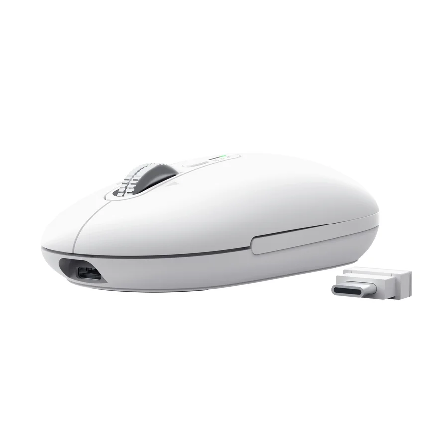 TRUST Seron Slim Multi-Wireless Hyperscroll Mouse White