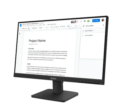 Монитор Lenovo ThinkVision S22-4e – 21.5" IPS FHD, 100Hz