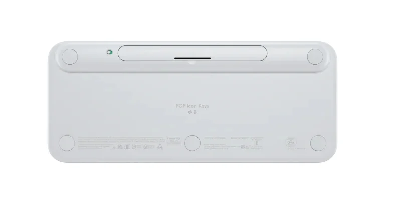 Logitech Pop Icon Keys - White - US INT'L - BT - N/A - INTNL-973