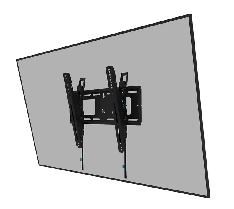 Стойка за стена Neomounts Level-750, 32-75", до 100 кг, накланяща се, заключваща се