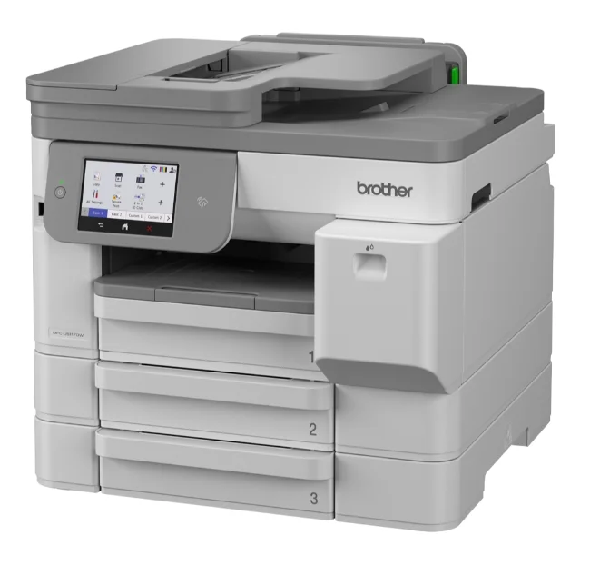 Мастилоструйно мултифункционално устройство Brother – MFC-J5117DW, 28 стр./мин черно-бяло, 26 стр./мин цветно, двустранен печат, безжична мрежа