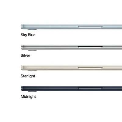 Apple MacBook Air 13.6: Apple M5 chip with 10-core CPU and 8-core GPU, 16GB, 512GB SSD - Silver