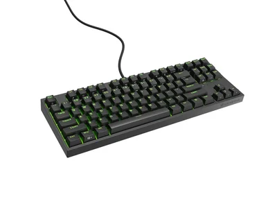 Genesis Gaming Keyboard Thor 404 TKL Black RGB Backlight US Layout Brown Switch