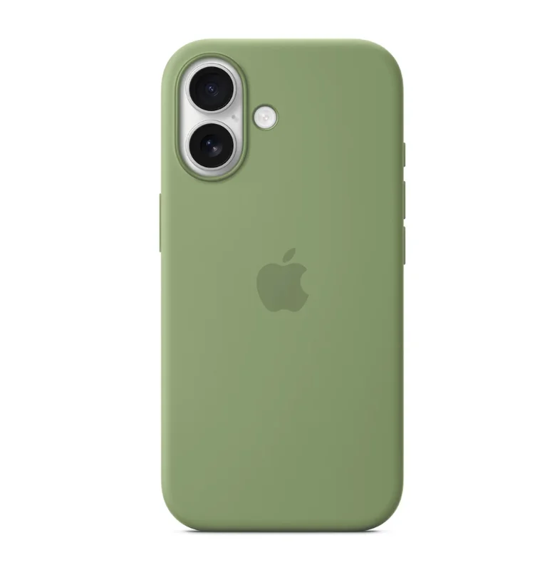 Apple iPhone 17 Silicone Case with MagSafe - Light Moss