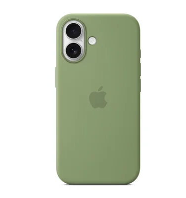 Apple iPhone 17 Silicone Case with MagSafe - Light Moss