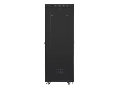 Lanberg rack cabinet 19" free-standing 42U/600x800 (flat pack) with mesh door lcd black v2