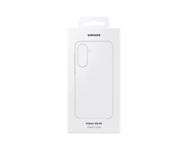Калъф Samsung EF-QA566CTEGWW, прозрачен, 6.7"