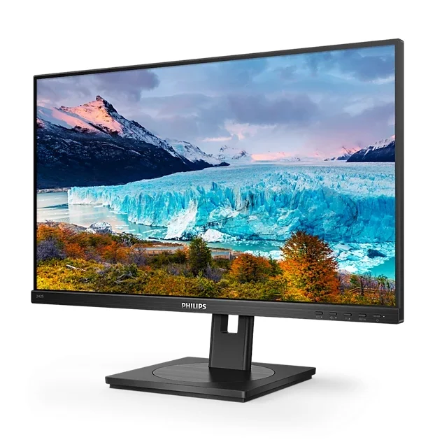 Philips 242S1AE, 23.8" IPS WLED, 1920x1080@100Hz, 4ms GtG, 300cd m/2, 1000:1, 50m:1 DCR, Adaptive Sync, FlickerFree, Low Blue Mode, 2Wx2, Tilt, Height Adjust, Pivot, Swivel, D-SUB, DVI, HDMI, DP