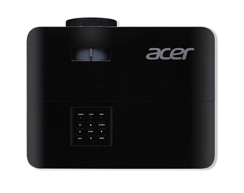 Мултимедиен проектор Acer X1328Wi DLP, WXGA (1280x800), 4500 ANSI лумена, 20000:1, 220W, 3D Ready, HDMI, VGA, черен