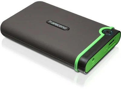 Transcend 1TB, 2.5" Portable HDD, StoreJet M3, Iron Gray, Slim