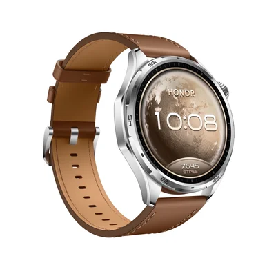 Honor Watch 6 Standard BT 32MB+4GB Twilight Brown Brown Leather Strap EU Version
