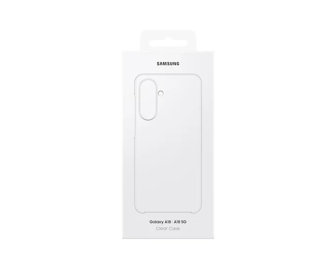 Калъф Samsung A18, прозрачен, 6.7"