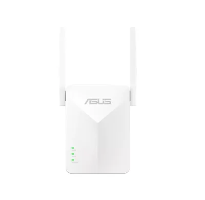 Asus Range Extender RP-AX50 AX1500 Dual Band WiFi 6 (802.11ax) Range Extender, Works with Any WiFi Router, White
