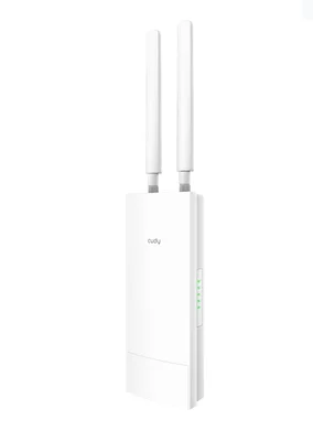 Cudy AP1200 Outdoor WiFi Outdoor Access Point AC1200 867Mbps at 5GHz + 300Mbps at 2.4GHz, 1 x 100Mbps RJ45, 24V passive PoE, IP65 Waterproof, lightning protection, passive PoE adapter included