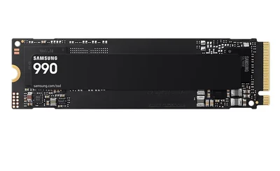 Samsung SSD 990 1TB PCIe 4.0 NVMe M.2 V-NAND Read 7150 MB/s Write 6450 MB/s